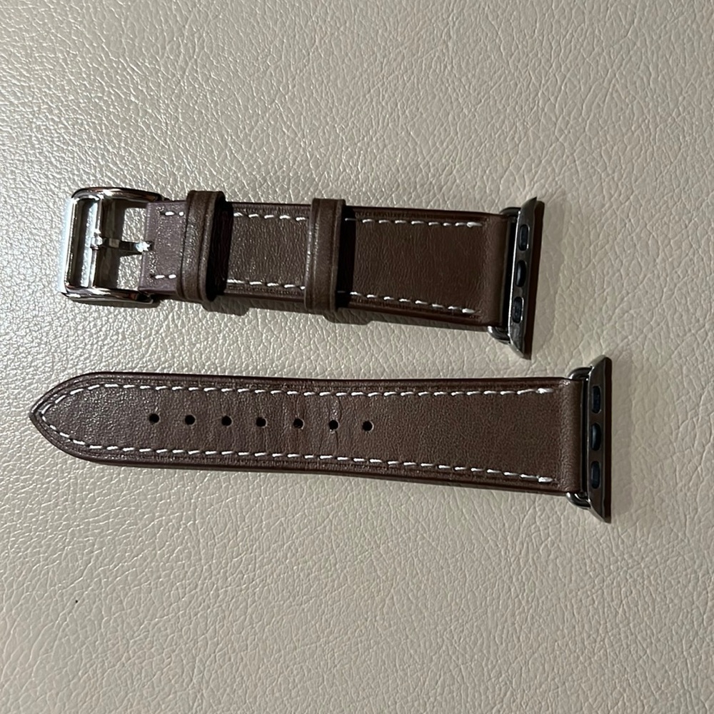 Apple I watch brown band